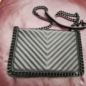 ALDO - Black Quilted Chain Shoulder Bag - Women's Crossbody